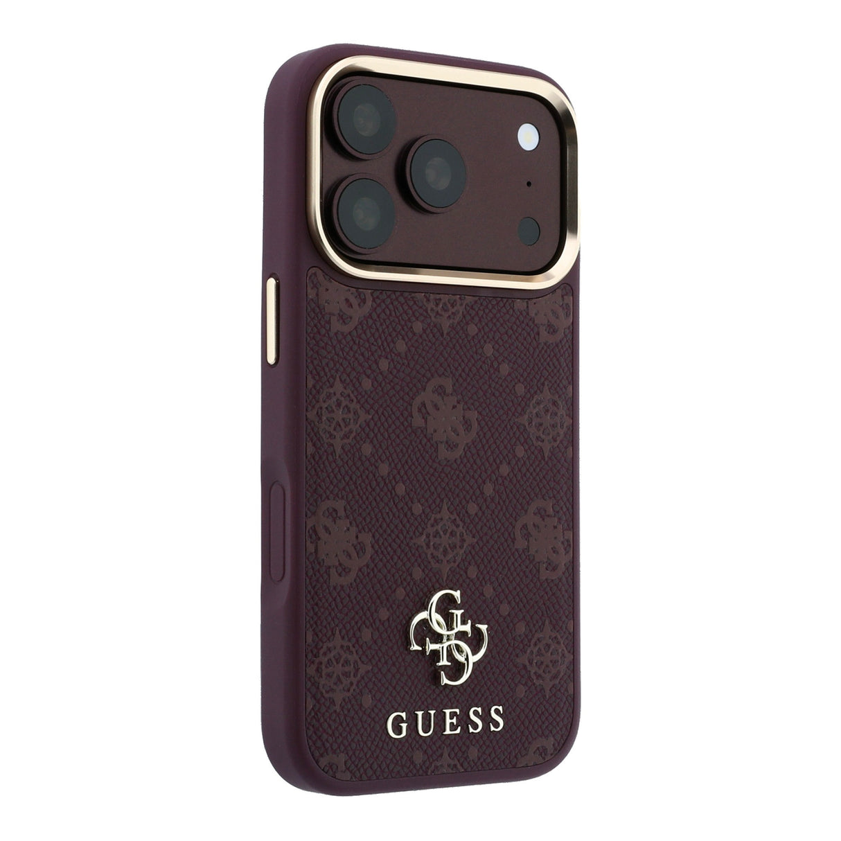 Guess iPhone 17 Pro/iPhone 18 Pro Kuori 4G Peony Burgundy