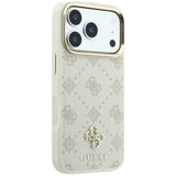 Guess iPhone 17 Pro/iPhone 18 Pro Kuori 4G Peony Beige