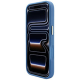 Guess iPhone 17 Pro Max/iPhone 18 Pro Max Kuori 4G Embossed MagSafe Sininen