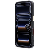 Guess iPhone 17 Pro Max/iPhone 18 Pro Max Kuori Ring Stand Script Logo Burgundy
