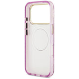 Guess iPhone 17 Pro/iPhone 18 Pro Kuori Glitter Flowers Violetti