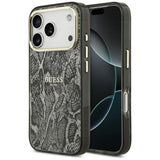 Guess iPhone 17 Pro/iPhone 18 Pro Kuori Python Musta