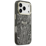 Guess iPhone 17 Pro/iPhone 18 Pro Kuori Python Musta