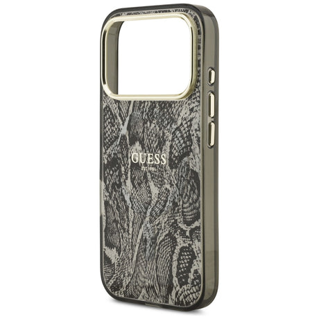 Guess iPhone 17 Pro/iPhone 18 Pro Kuori Python Musta