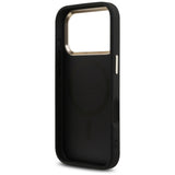 Guess iPhone 17 Pro/iPhone 18 Pro Kuori 4G Triangle MagSafe Musta