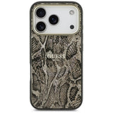 Guess iPhone 17 Pro Max/iPhone 18 Pro Max Kuori Python Ruskea