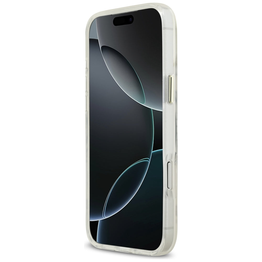 Guess iPhone 17 Pro Max/iPhone 18 Pro Max Kuori Metal Outline Kulta