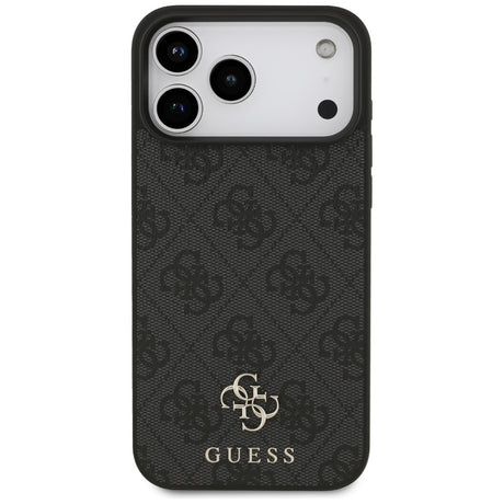 Guess iPhone 17 Pro Max/iPhone 18 Pro Max Kuori 4G Small Classic Logo Musta