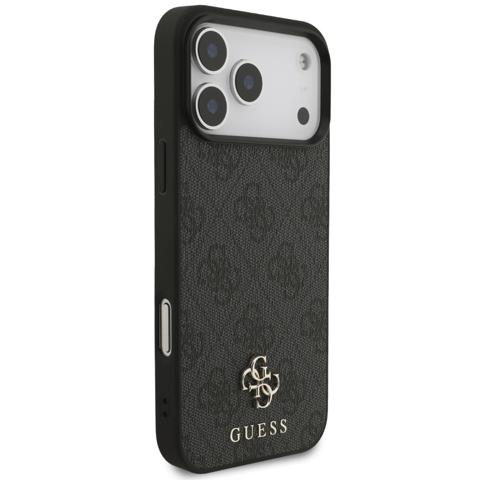 Guess iPhone 17 Pro Max/iPhone 18 Pro Max Kuori 4G Small Classic Logo Musta