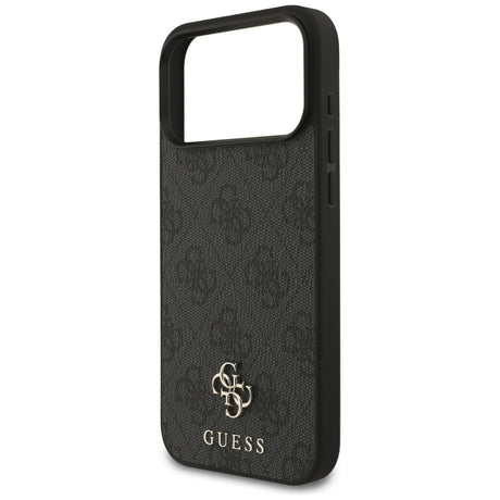 Guess iPhone 17 Pro Max/iPhone 18 Pro Max Kuori 4G Small Classic Logo Musta