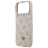 Guess iPhone 17 Pro Max/iPhone 18 Pro Max Kuori 4G Classic Logo Small Vaaleanpunainen