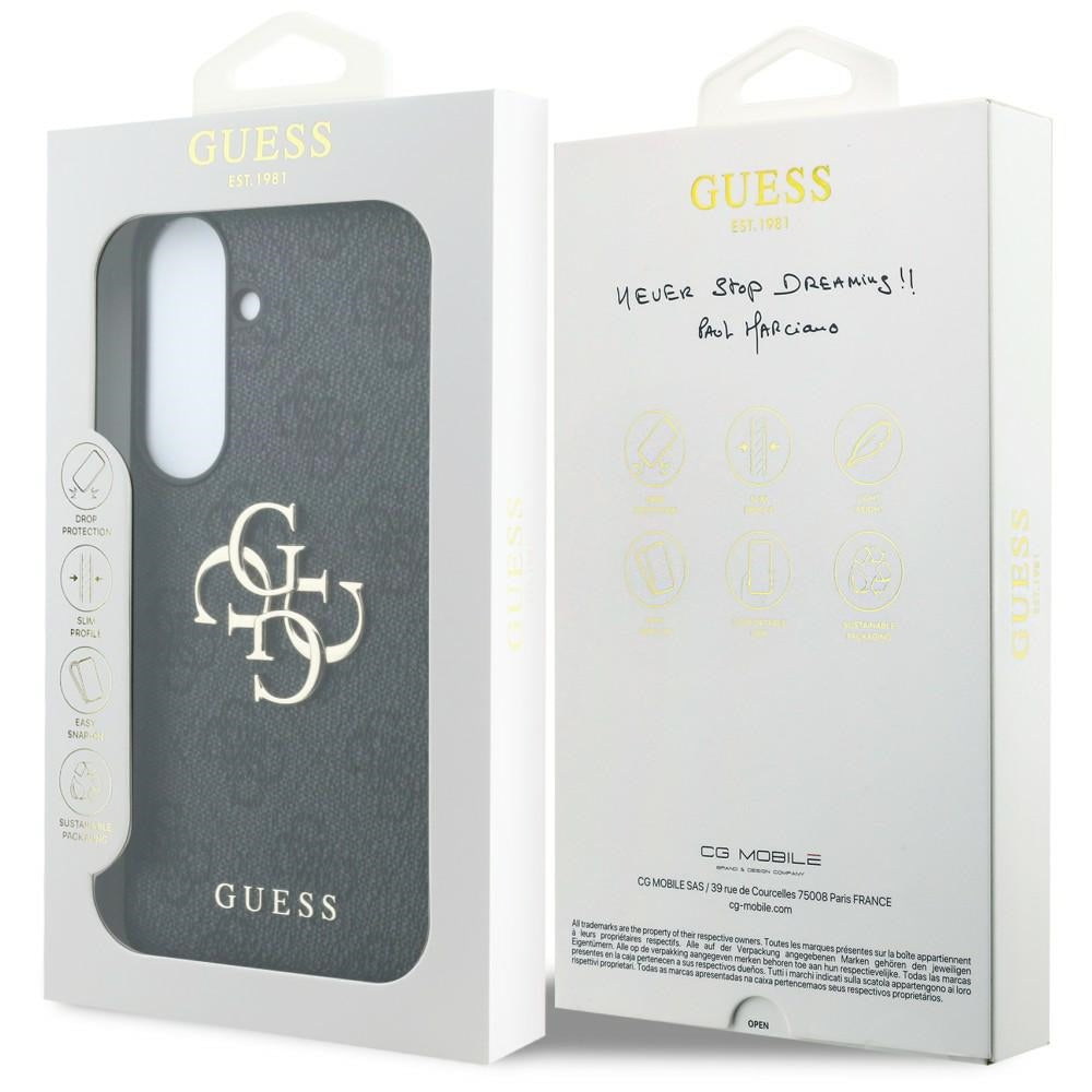 Guess Samsung Galaxy S26 FE Kuori 4G Metal Logo Musta