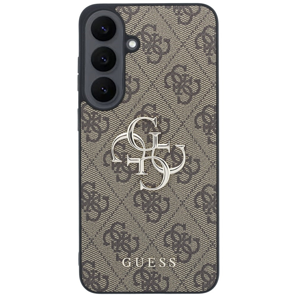 Guess Samsung Galaxy S26 FE Kuori 4G Metal Logo Ruskea