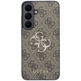 Guess Samsung Galaxy S26 FE Kuori 4G Metal Logo Ruskea