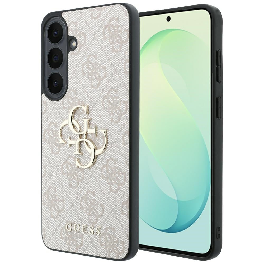 Guess Samsung Galaxy S26 FE Kuori 4G Metal Logo Vaaleanpunainen