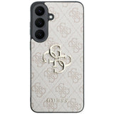 Guess Samsung Galaxy S26 FE Kuori 4G Metal Logo Vaaleanpunainen