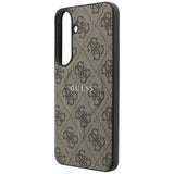 Guess Samsung Galaxy S26 FE Kuori 4G Embossed MagSafe Ruskea