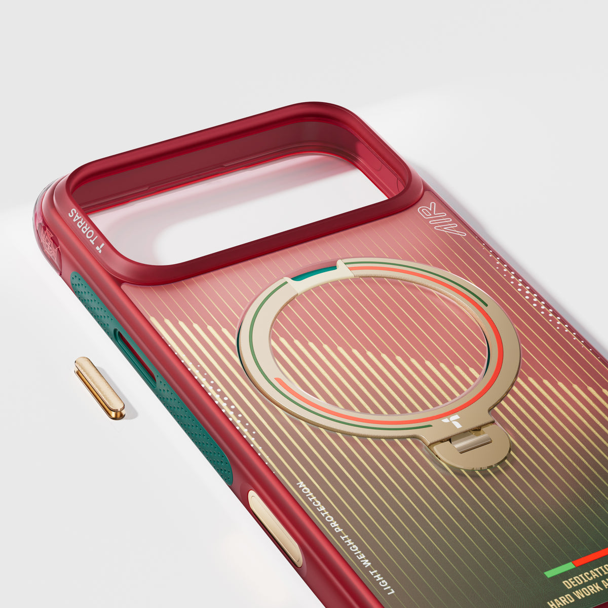 Torras iPhone 17 Pro Max Kuori Ostand Q3 Air Portugal Glory Sash