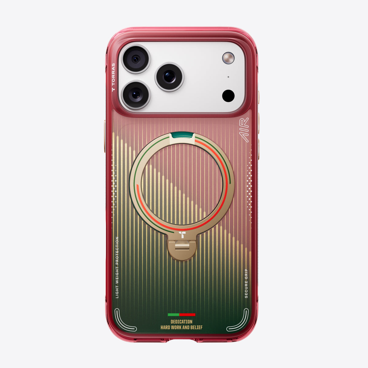Torras iPhone 17 Pro Kuori Ostand Q3 Air Portugal Glory Sash