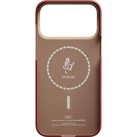 Pitaka iPhone 17 Pro Max Kuori Edge MagSafe Cinnabar