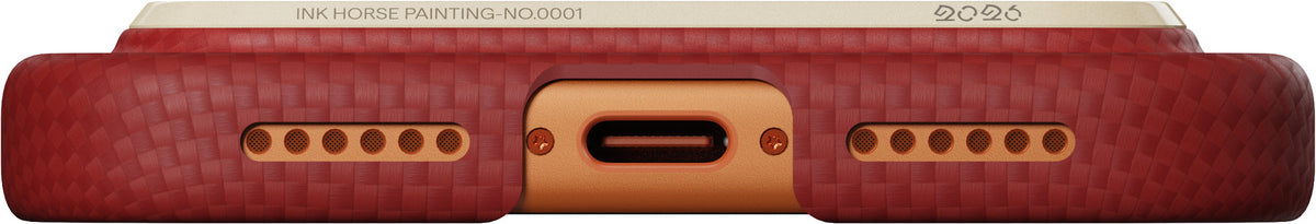 Pitaka iPhone 17 Pro Kuori Edge MagSafe Cinnabar