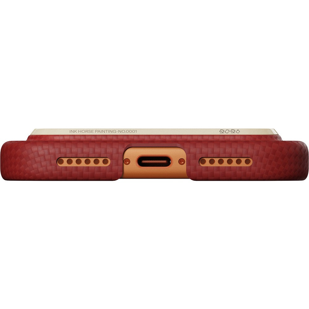 Pitaka iPhone 17 Pro Kuori Edge MagSafe Cinnabar