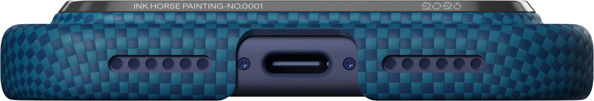 Pitaka iPhone 17 Pro Kuori Edge MagSafe Azure Green