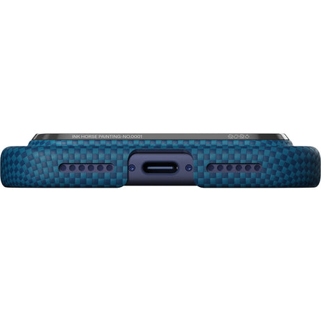 Pitaka iPhone 17 Pro Kuori Edge MagSafe Azure Green