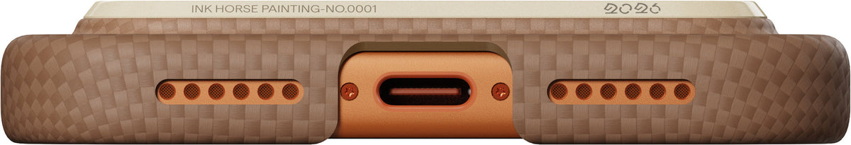 Pitaka iPhone 17 Pro Max Kuori Edge MagSafe Gold & Jade