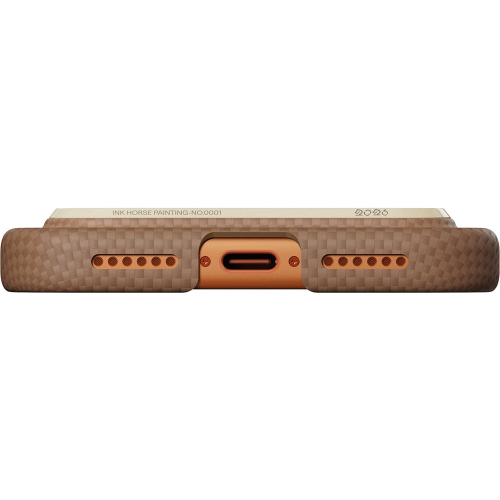 Pitaka iPhone 17 Pro Max Kuori Edge MagSafe Gold & Jade