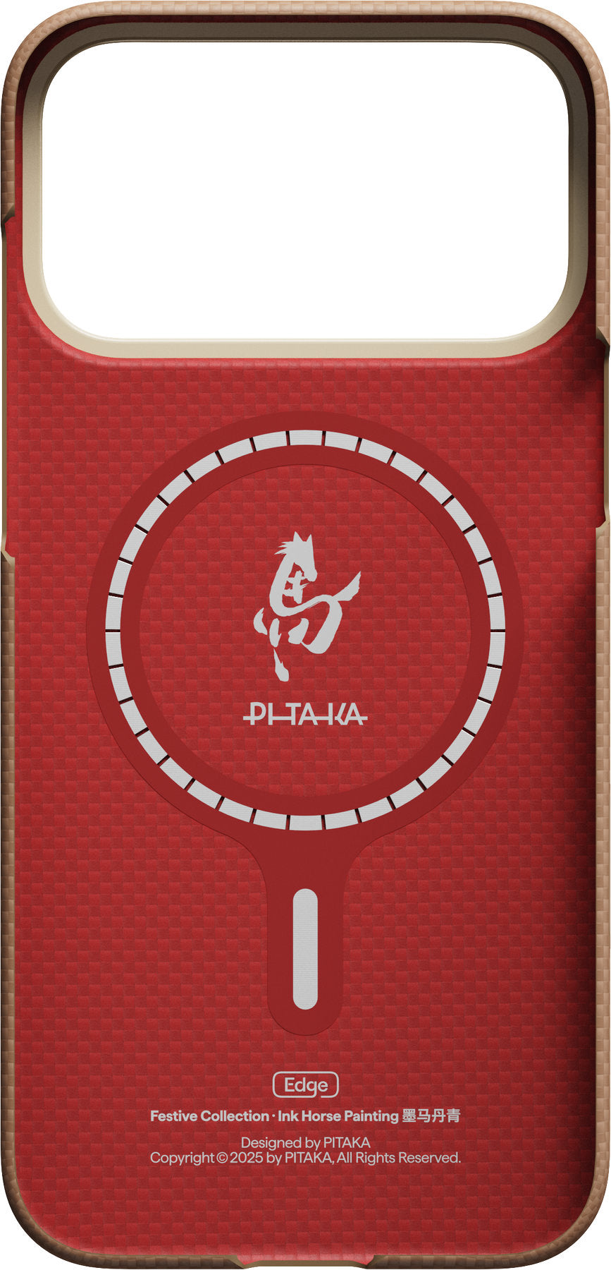 Pitaka iPhone 17 Pro Kuori Edge MagSafe Gold & Jade