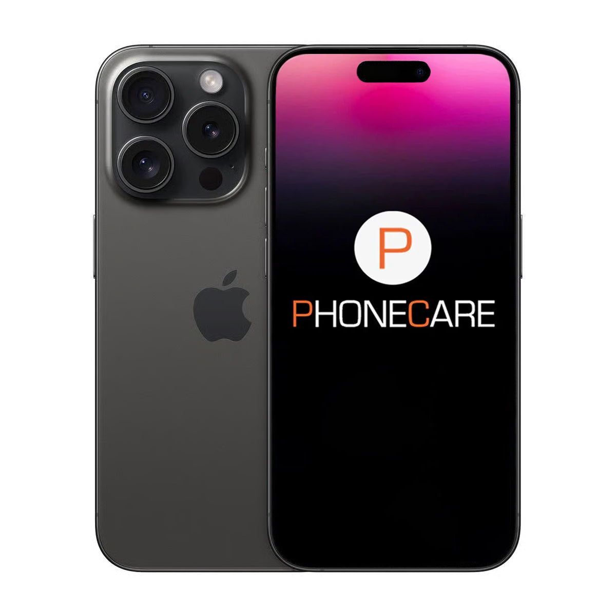 Käytetty iPhone 15 Pro 128 Gt Musta titaani – Käytetty kunto