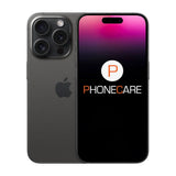 Käytetty iPhone 15 Pro 128 Gt Musta titaani – Käytetty kunto