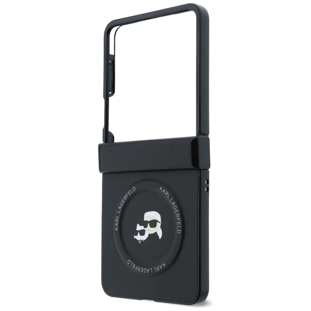 Karl Lagerfeld Samsung Galaxy Z Flip 8 Kuori Karl & Choupette MagSafe Musta