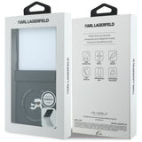 Karl Lagerfeld Samsung Galaxy Z Flip 8 Kuori Karl & Choupette MagSafe Musta