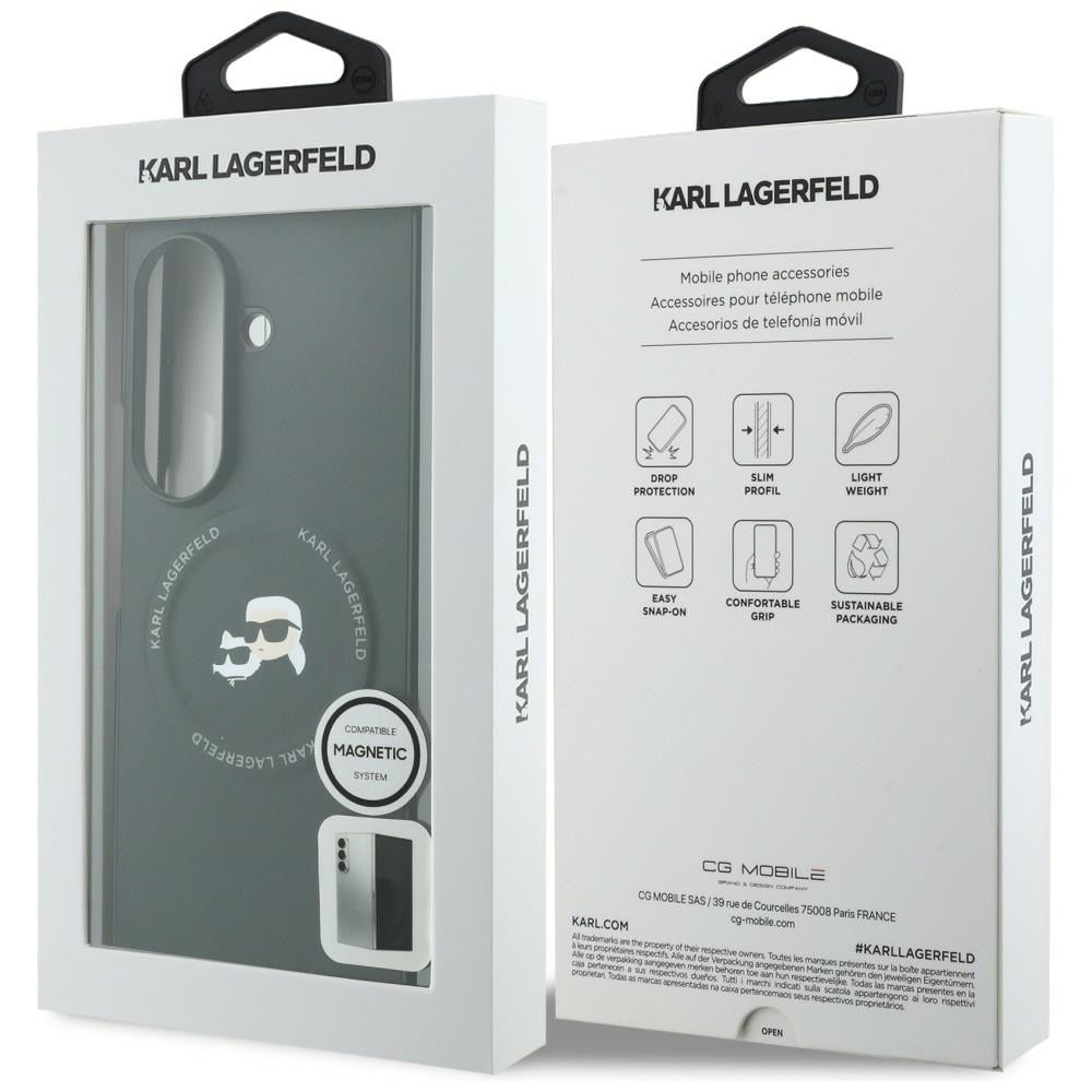 Karl Lagerfeld Samsung Galaxy Z Fold 8 Ultra Kuori Karl & Choupette MagSafe Musta