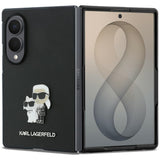 Karl Lagerfeld Samsung Galaxy Z Fold 8 Kuori Saffiano Karl & Choupette Musta
