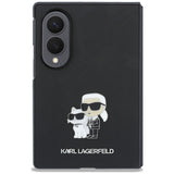 Karl Lagerfeld Samsung Galaxy Z Fold 8 Kuori Saffiano Karl & Choupette Musta