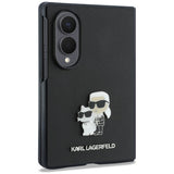 Karl Lagerfeld Samsung Galaxy Z Fold 8 Kuori Saffiano Karl & Choupette Musta