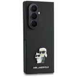 Karl Lagerfeld Samsung Galaxy Z Fold 8 Ultra Kuori Saffiano Karl & Choupette Musta