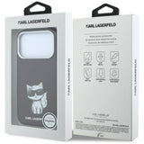 Karl Lagerfeld iPhone 17 Pro/iPhone 18 Pro Kuori Smooth Choupette Sketch Burgundy
