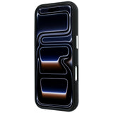 Karl Lagerfeld iPhone 17 Pro Max/iPhone 18 Pro Max -kuori Saffiano Script Logo Musta