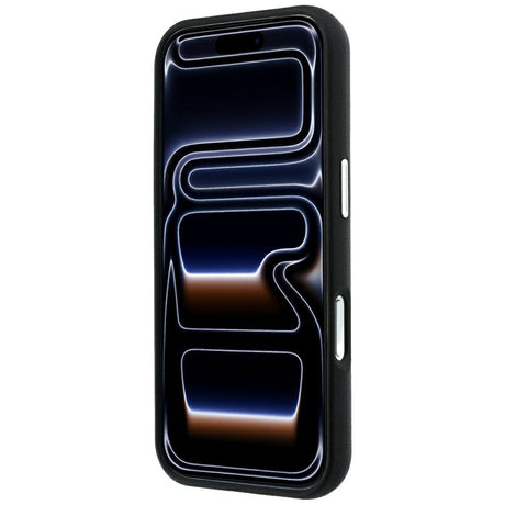 Karl Lagerfeld iPhone 17 Pro Max/iPhone 18 Pro Max -kuori Saffiano Script Logo Musta