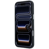 Karl Lagerfeld iPhone 17 Pro Max/iPhone 18 Pro Max Kuori Grained Karl Musta