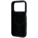 Karl Lagerfeld iPhone 17 Pro/iPhone 18 Pro Kuori Grained Choupette Musta