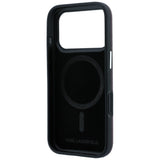 Karl Lagerfeld iPhone 17 Pro Max/iPhone 18 Pro Max Kuori Grained Choupette Viininpunainen