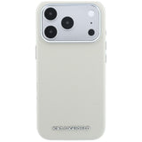 Karl Lagerfeld iPhone 17 Pro Max/iPhone 18 Pro Max Kuori Grained Logo Beige