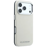 Karl Lagerfeld iPhone 17 Pro Max/iPhone 18 Pro Max Kuori Grained Logo Beige