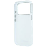 Karl Lagerfeld iPhone 17 Pro/iPhone 18 Pro -kuori, strassit, galvanisoitu logo, Valkoinen