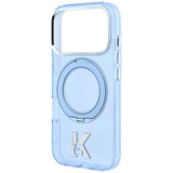 Karl Lagerfeld iPhone 17 Pro/iPhone 18 Pro Kuori Ring Stand Kameo Sininen